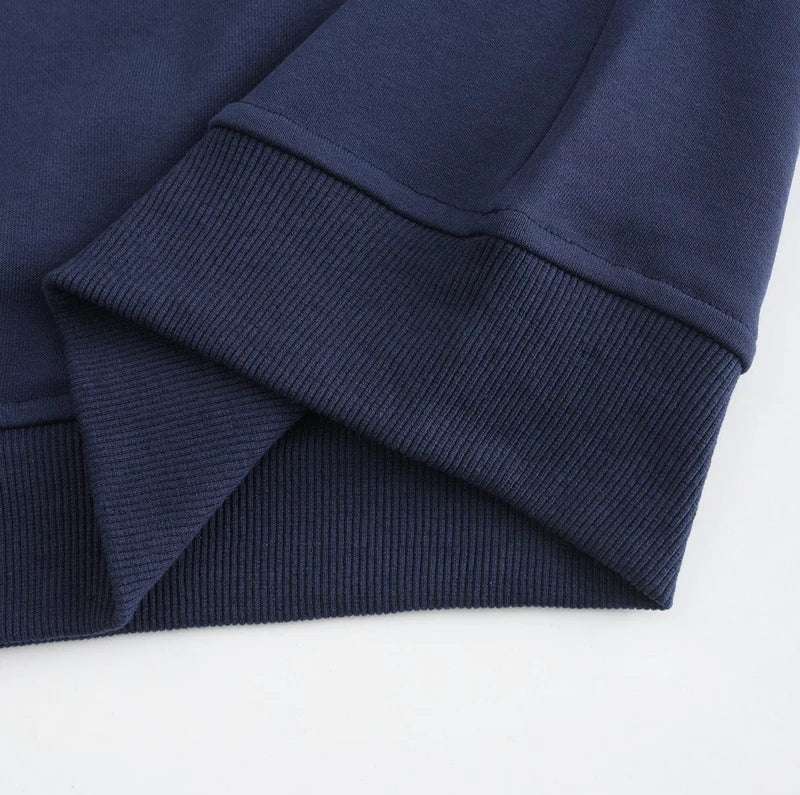ELAVIUM | Half Zip Cotton