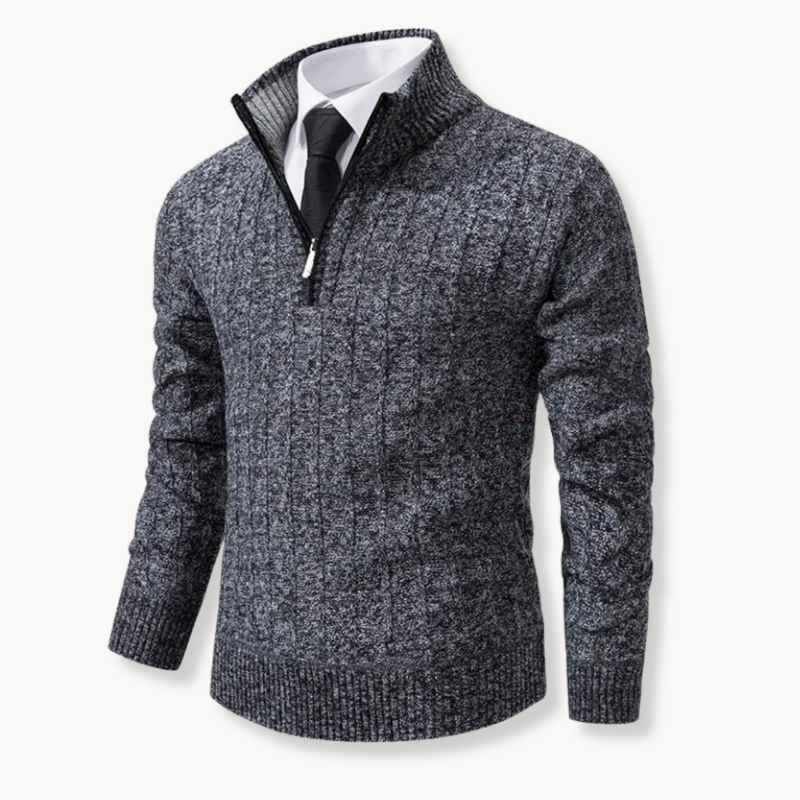 ELAVIUM | Quarter-Zip Sweater