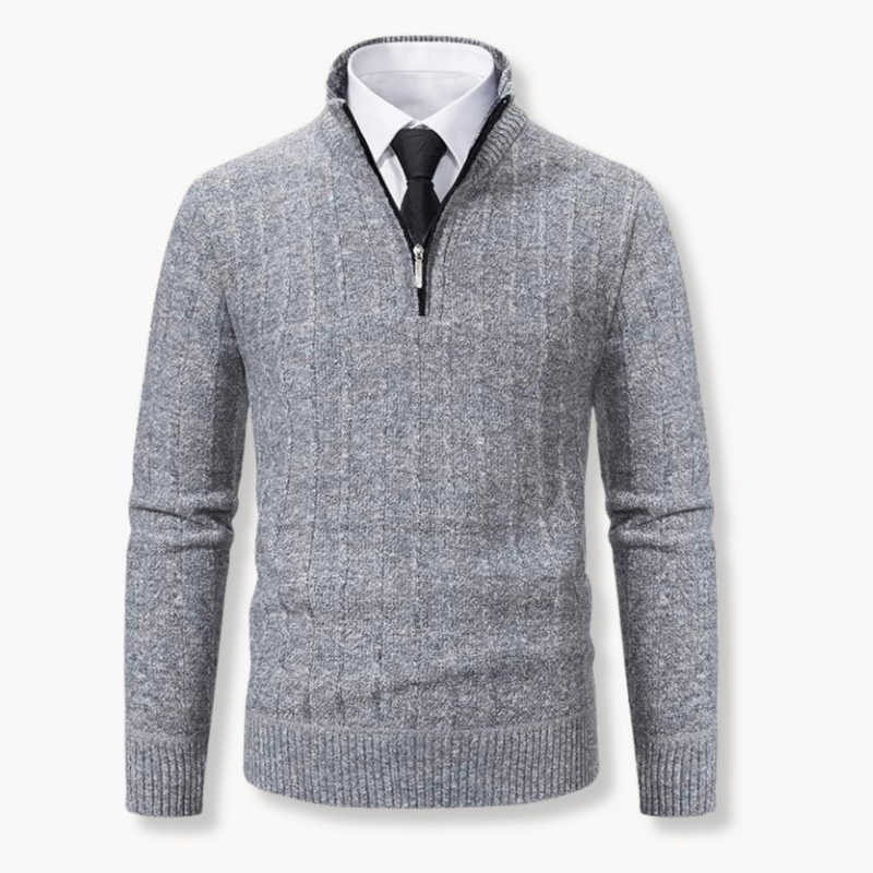 ELAVIUM | Quarter-Zip Sweater