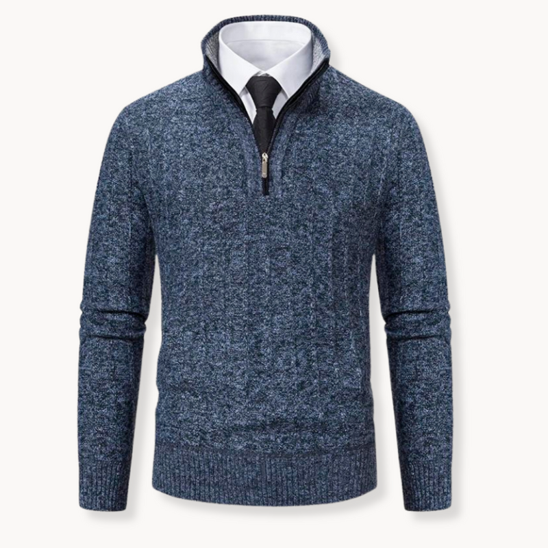 ELAVIUM | Quarter-Zip Sweater