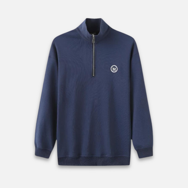 ELAVIUM | Half Zip Cotton