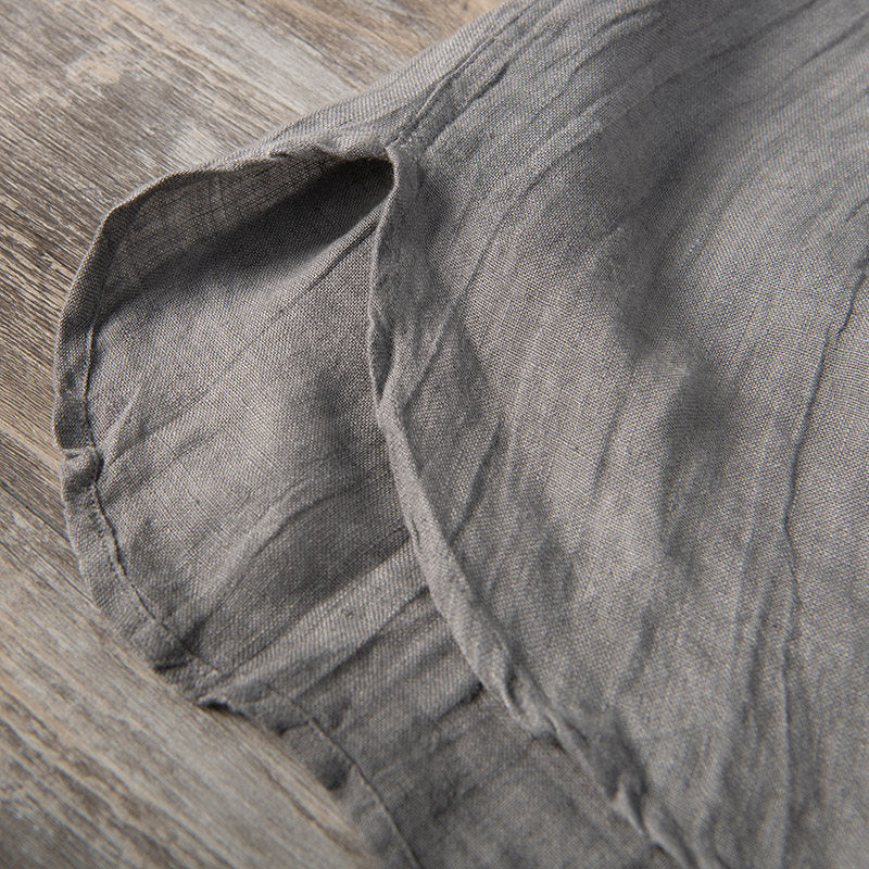 Men's Linen Shirt Short Sleeve – Lightweight Summer Casual